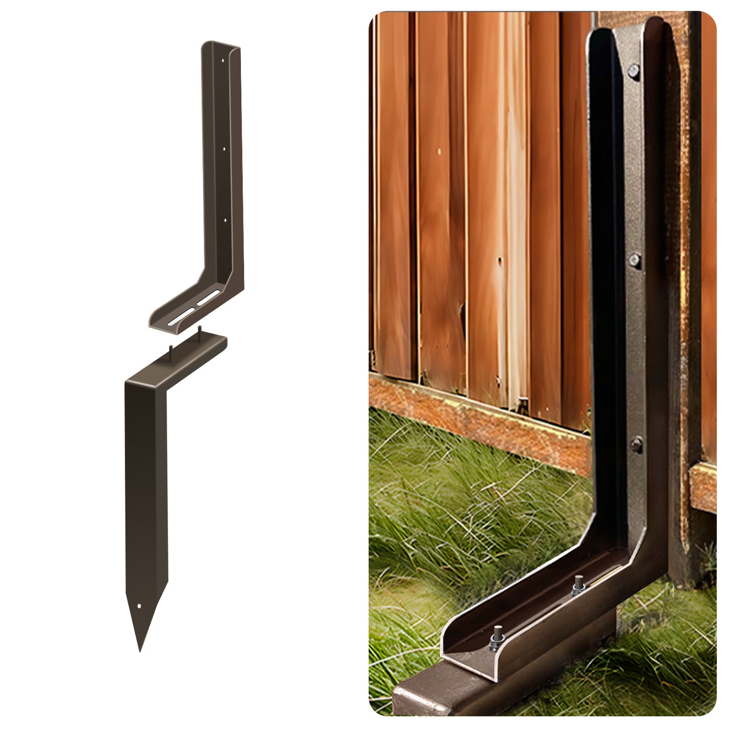 Fence Post Anchor Repair Kit Pack of 1
