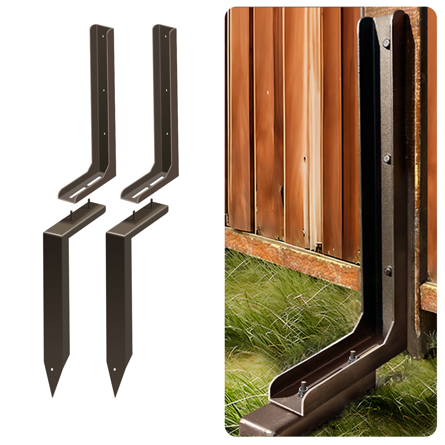Fence Post Anchor Repair Kit Pack of 1