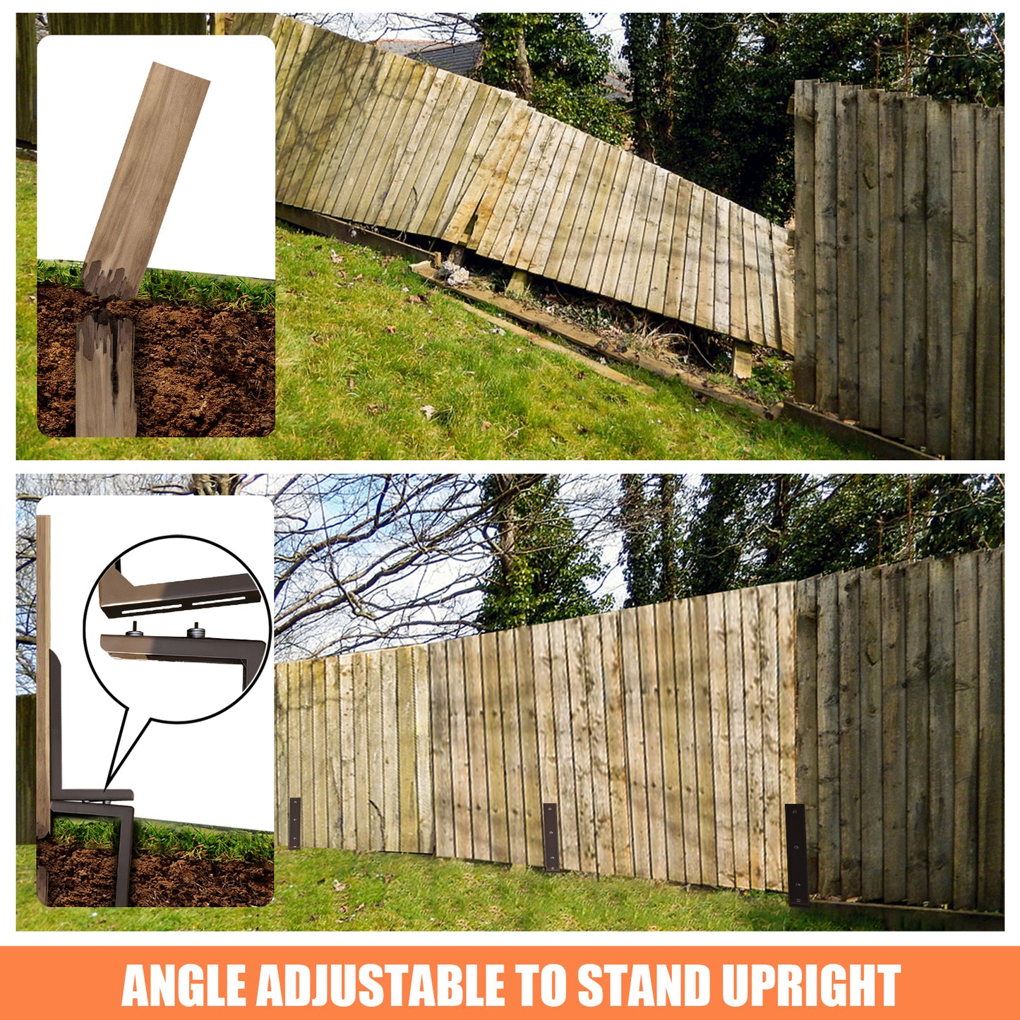 Fence Post Anchor Repair Kit Pack of 1