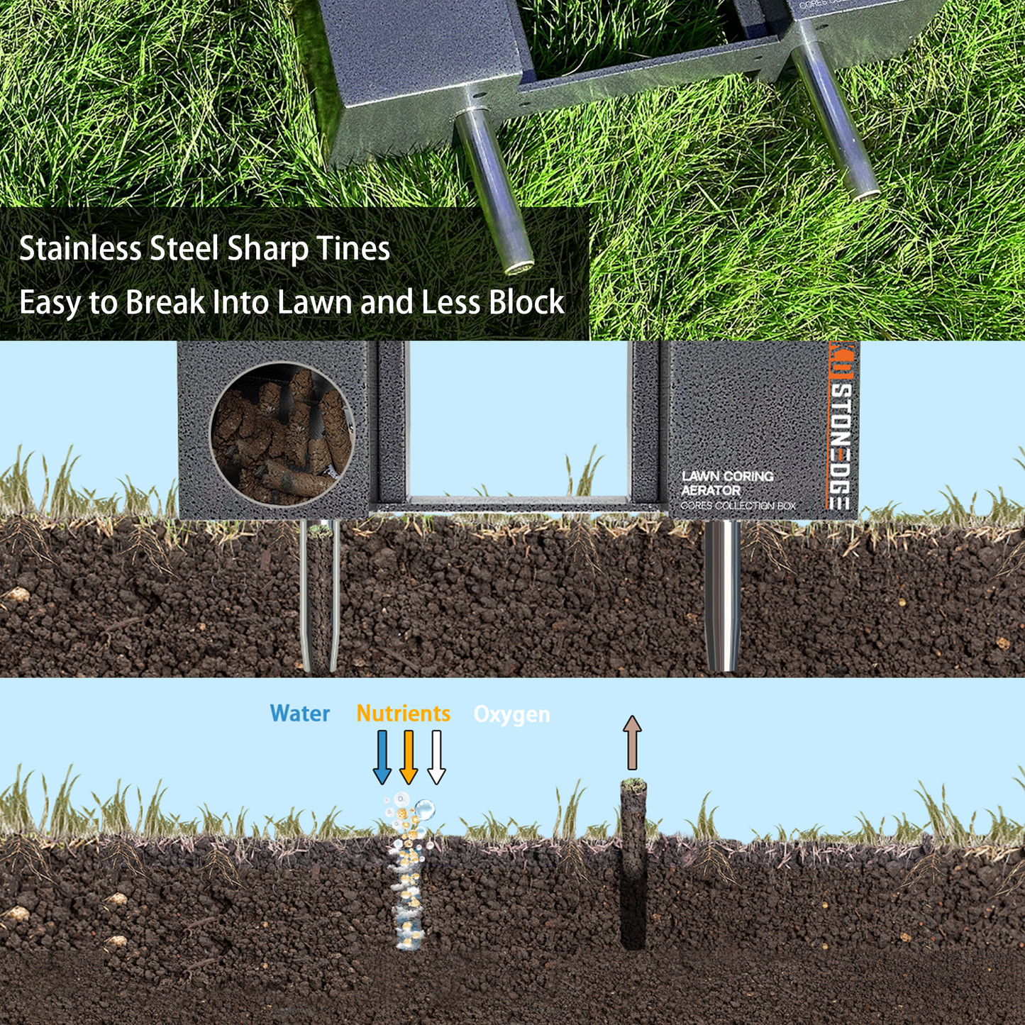 Lawn Aerator Tool