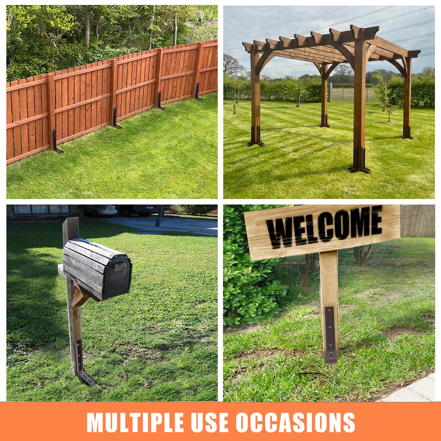 Fence Post Anchor Repair Kit Pack of 1