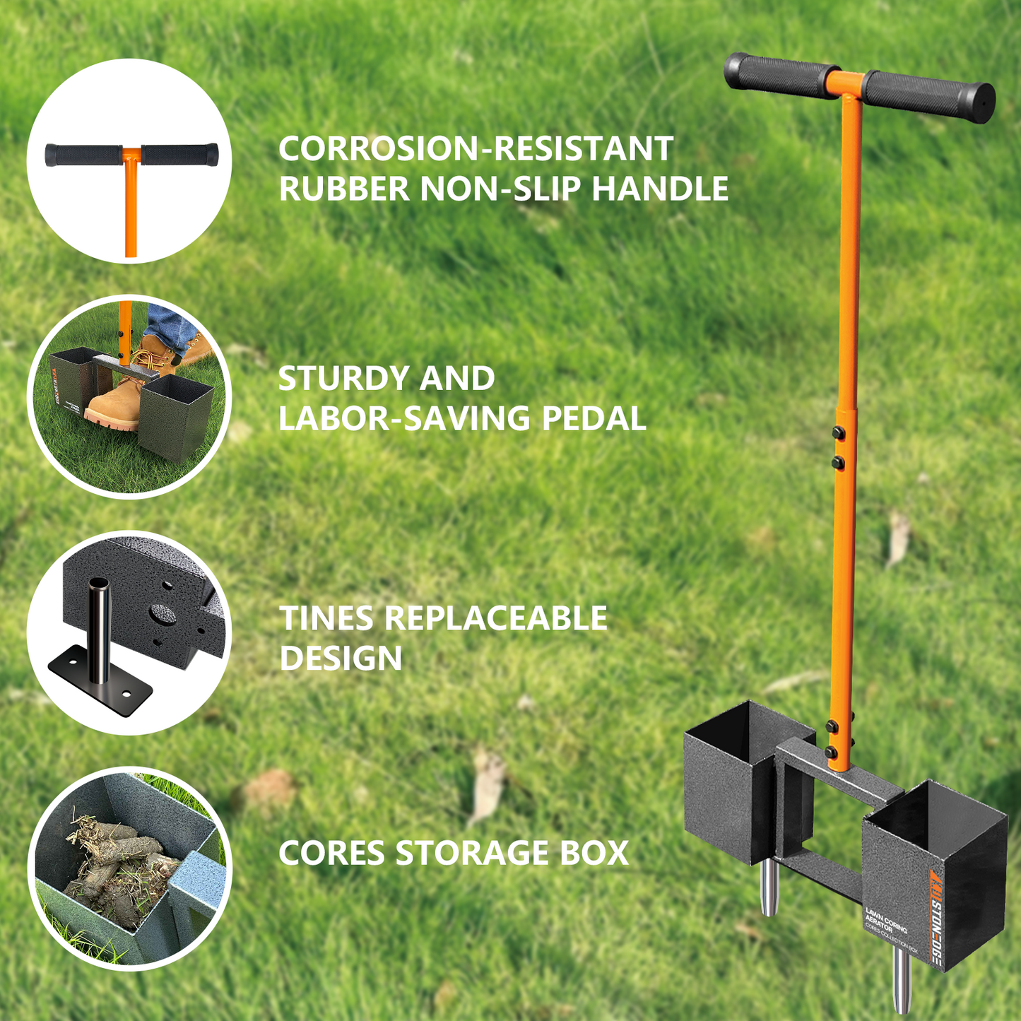 Lawn Aerator Tool