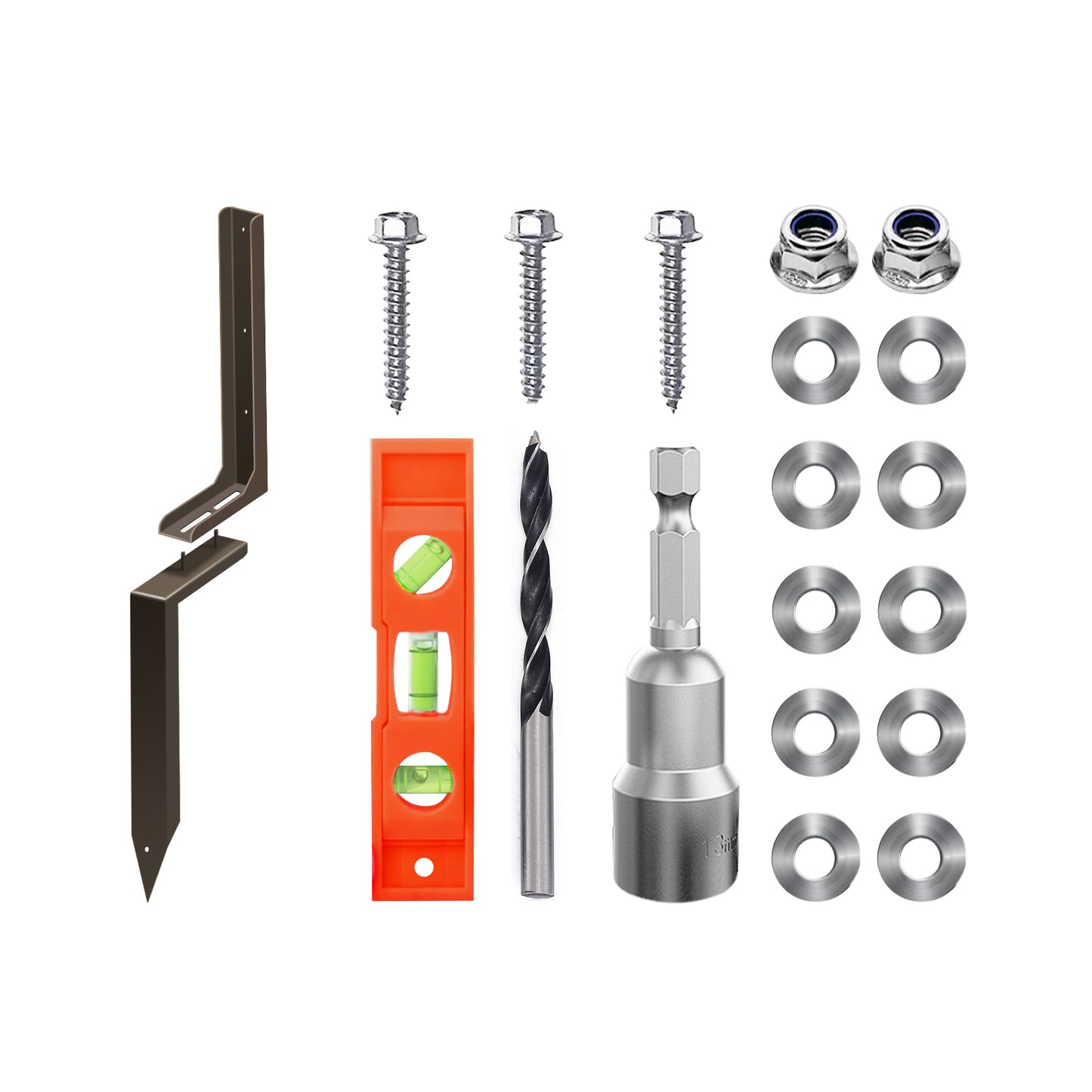 Fence Post Anchor Repair Kit Pack of 1